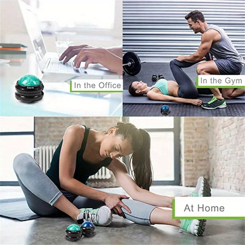 1pc of Hand-Operated Roller, Ball Massager, Body And Foot Relaxer, Relaxation Tool for Pressure.