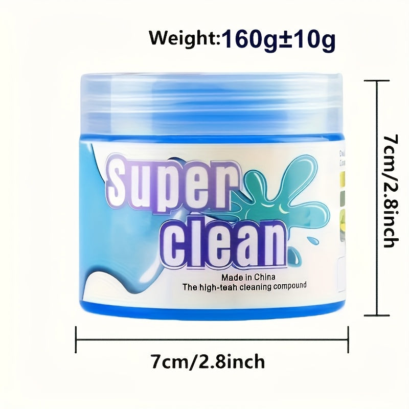 Car Cleaning Gel, Car Interior Maintenance Cleaning Products, Easy Cleaning Of Corner Dust, Car Universal, Daily Cleaning, Reusable Application Of Sticky Dust