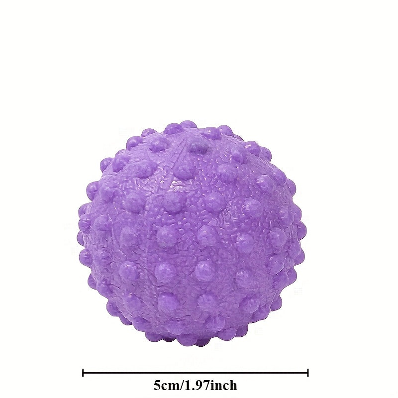 Fascia Ball, Raised Point Massage Ball, TPR Yoga Ball, Waist Back, Foot Massage Ball, Suitable for Home Gym