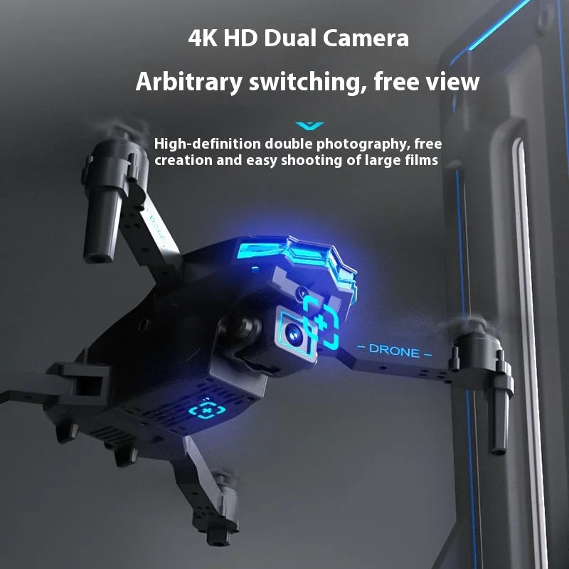 X6  Professional Drone Dual 4k High-Definition Gps, Three-Sided Obstacle Avoidance, Foldable Remote Control Quadcopter