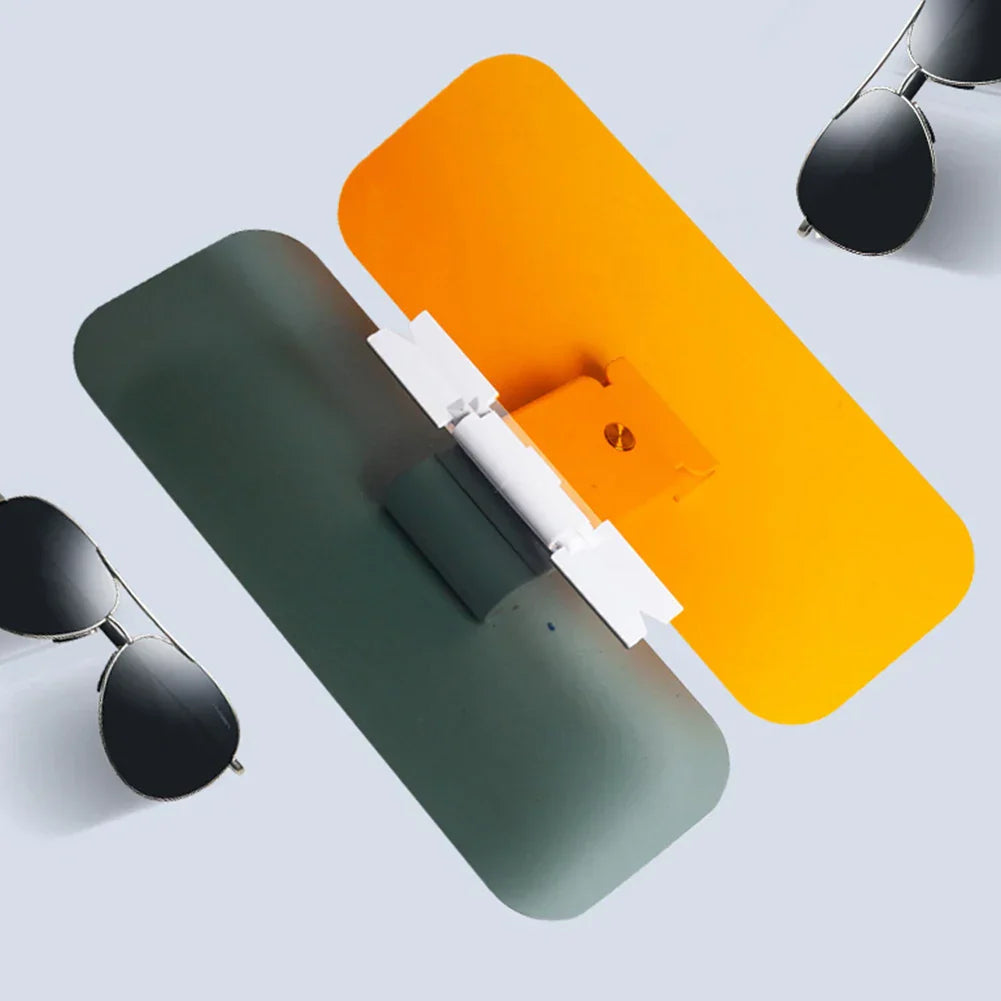 Car Sun Visor Polarized Anti Glare Sun Visor Extender Anti-Dazzle UV Blocking Sunshade HD Night Vision Driving Goggle Sun Shade