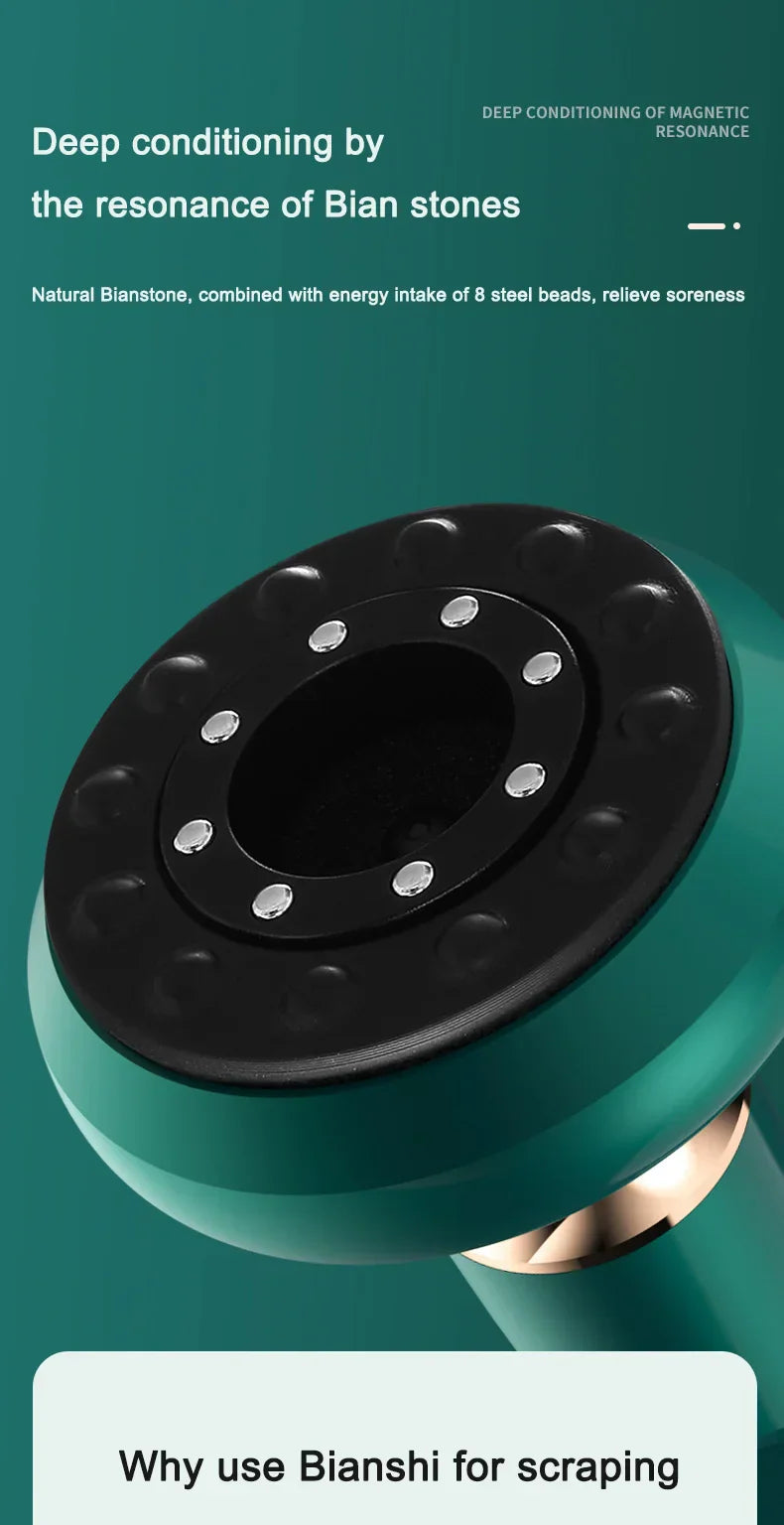 Electric multi-functional heating meridian dredging and absorbing device intelligent negative pressure heat compressor