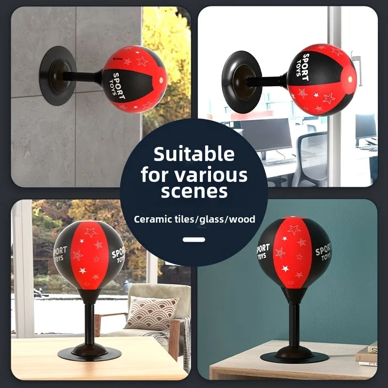 (Recommended By The United States)Desktop Boxing Speed Reaction Ball - A Children's Toy Training Equipment Suitable For Both Boy