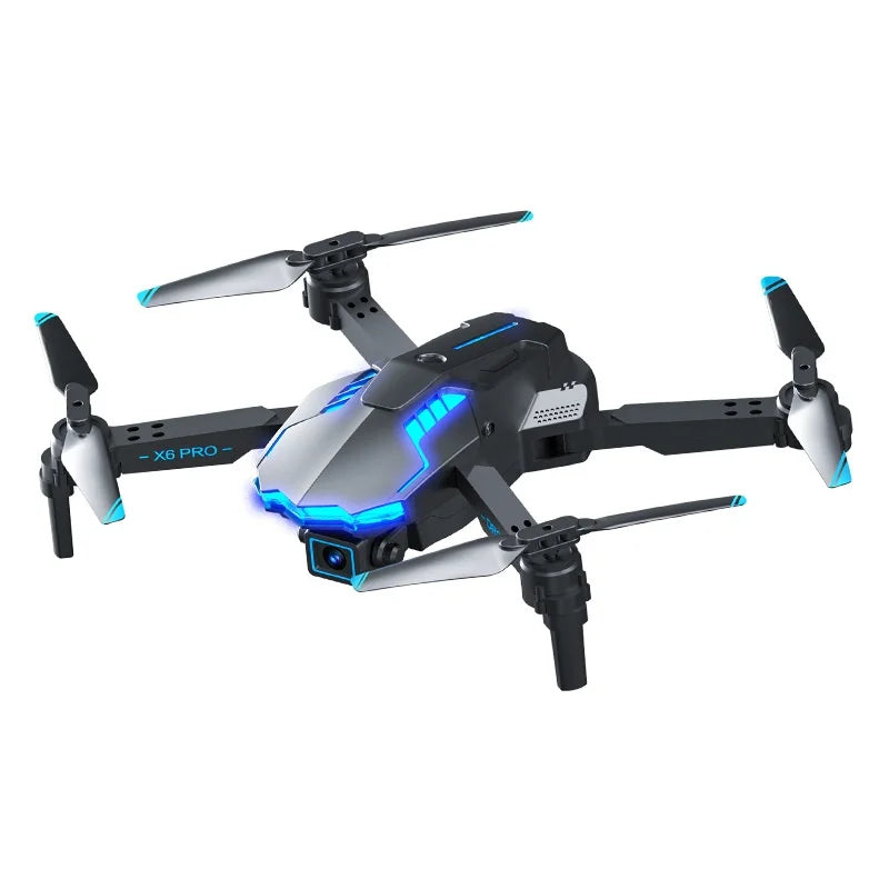 X6  Professional Drone Dual 4k High-Definition Gps, Three-Sided Obstacle Avoidance, Foldable Remote Control Quadcopter