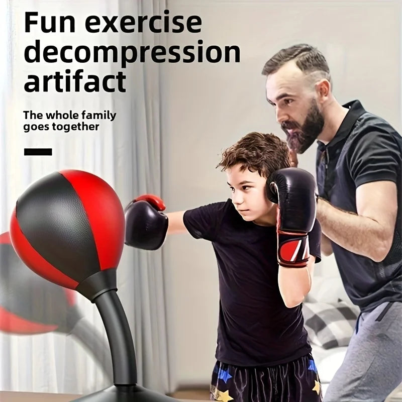 (Recommended By The United States)Desktop Boxing Speed Reaction Ball - A Children's Toy Training Equipment Suitable For Both Boy