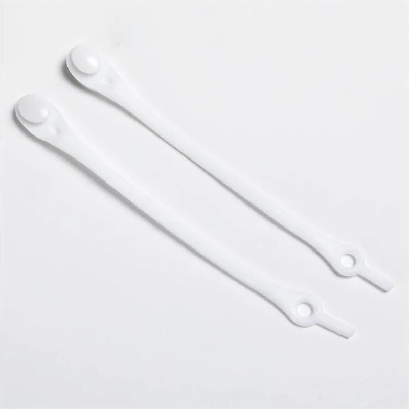 12pcs Silicone Shoelaces Round Elastic Shoe Laces Safty No Tie Shoelace For Men Women children All Sneakers Fit Strap Shoe Laces