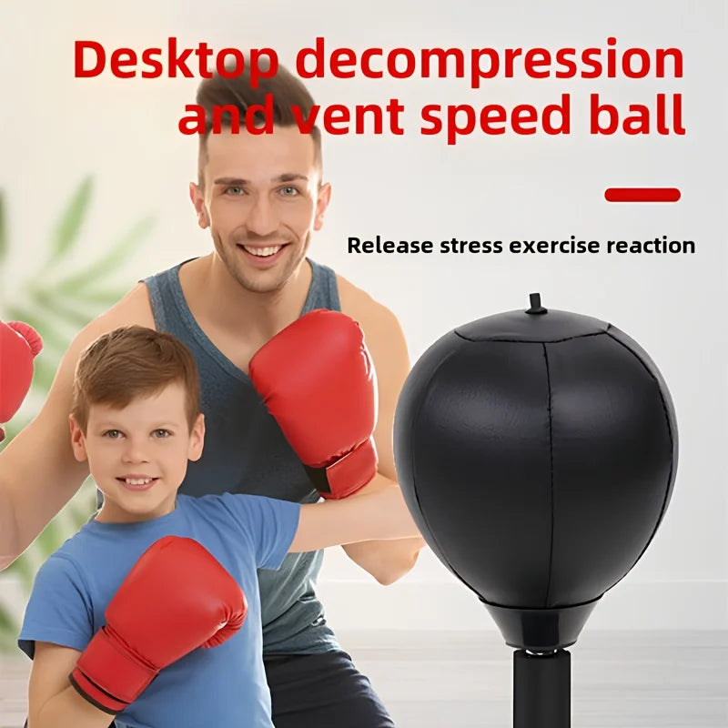 (Recommended By The United States)Desktop Boxing Speed Reaction Ball - A Children's Toy Training Equipment Suitable For Both Boy