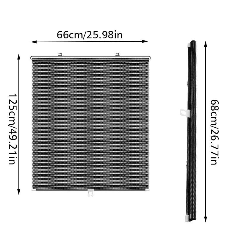 Black Out Blinds Roller Drilling Drill Blackout Shades Curtain Rollers for Window Roll Darkening Blind Curtains Kitchen Shutter