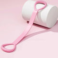 1PCS Fitness Stretching Belt With 8 Shaped Puller Arm Back Training Elastic Rope Yoga Auxiliary Exercise Equipment Home Female