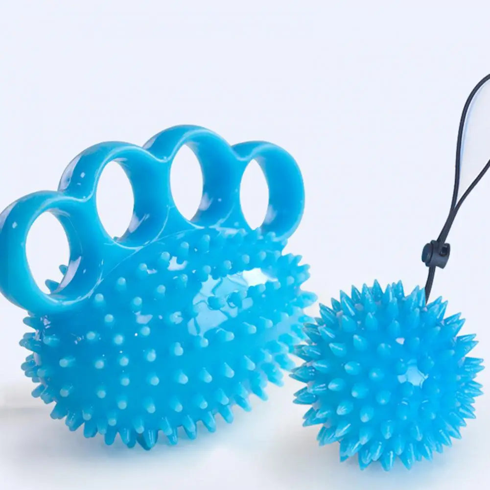 3D Floating Point Massage Finger Grip Ball TPR Hand Strengthener Sturdy Grip Ball Training Power Strengthen Tools