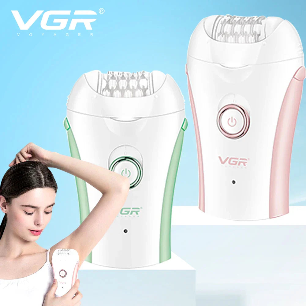 VGR 705 Epilator Professional Epilator Hair Remover Rechargeable Hair Remover Women Hair Remover Portable Electric Epilator
