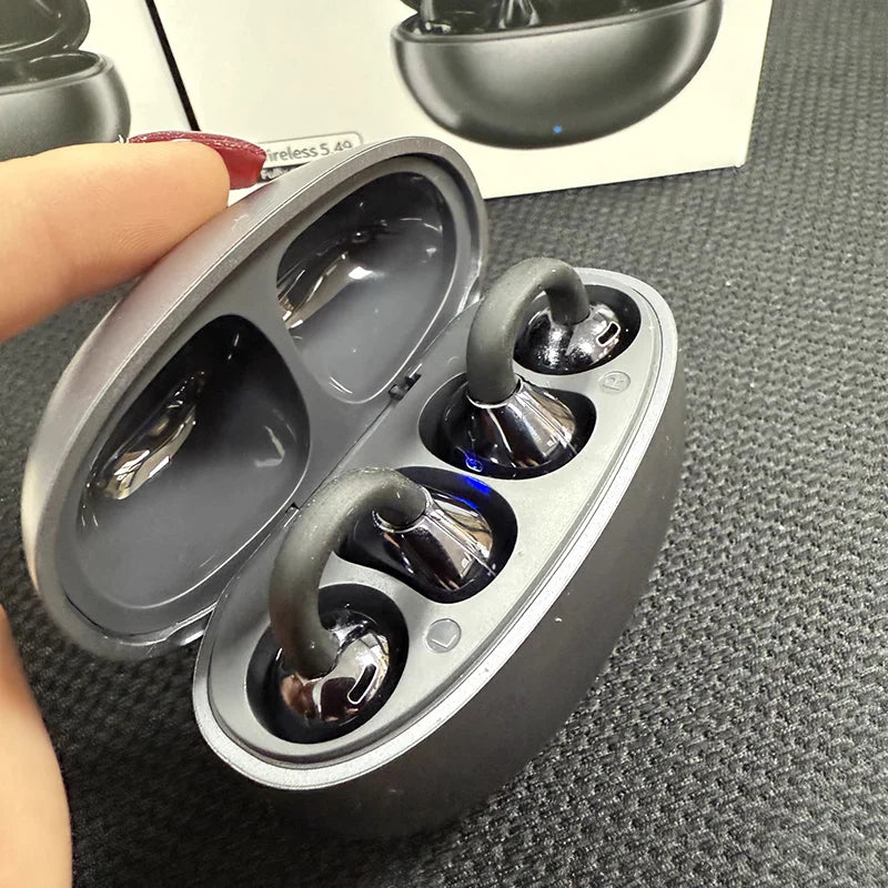 OWS M91 Wireless Earphone Support AI Translation Hi-Fi Tone Quality 5.4 Bluetooth Sports Open Ear Clip Headset Waterproof Gift