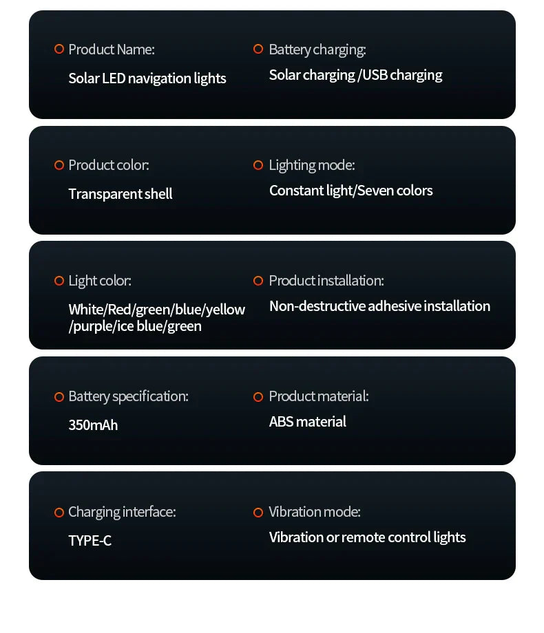 Solar Car Roof Strobe Light With Remote Control Cab Signal Lamp Wireless No Punch LED Truck Pickup Truck Roof Warning Lights
