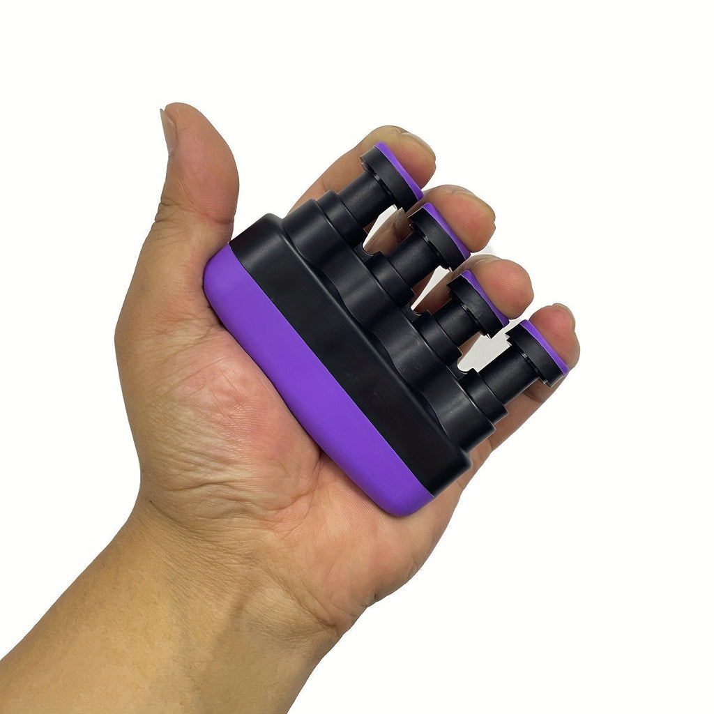TIT COOPOPE Finger Exerciser, Finger Strengthener, Grip Strength Trainer, Guitar Finger Strength Trainer, and Training Device, 2023 New Grip Strength Trainer, Material: PP (Polypropylene), Uncharged, Please Refer To The SKU,