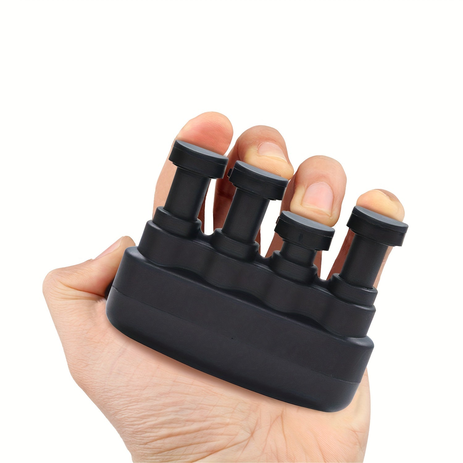 TIT COOPOPE Finger Exerciser, Finger Strengthener, Grip Strength Trainer, Guitar Finger Strength Trainer, and Training Device, 2023 New Grip Strength Trainer, Material: PP (Polypropylene), Uncharged, Please Refer To The SKU,